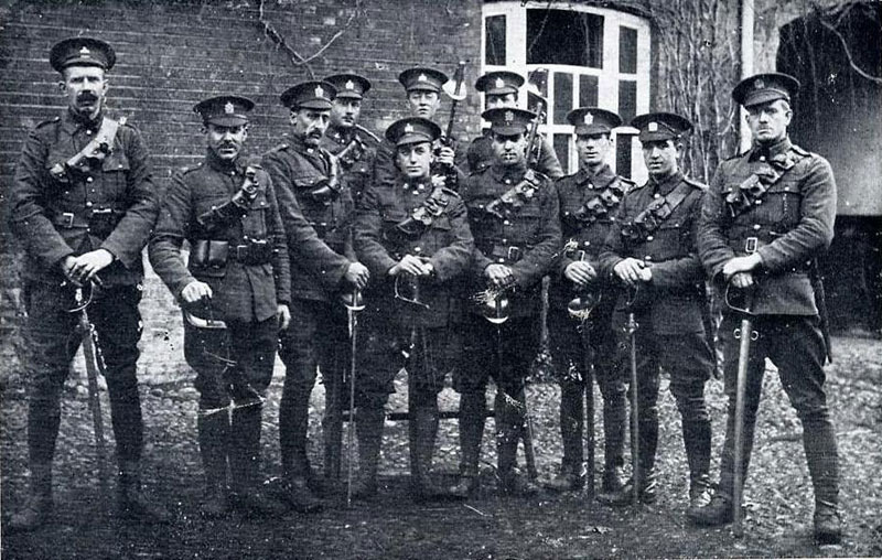 4th Troop A Squadron Hunton Bridge 1915