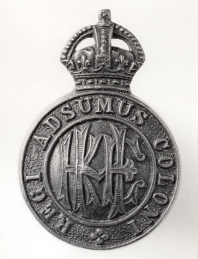 c WWI Officers Badge